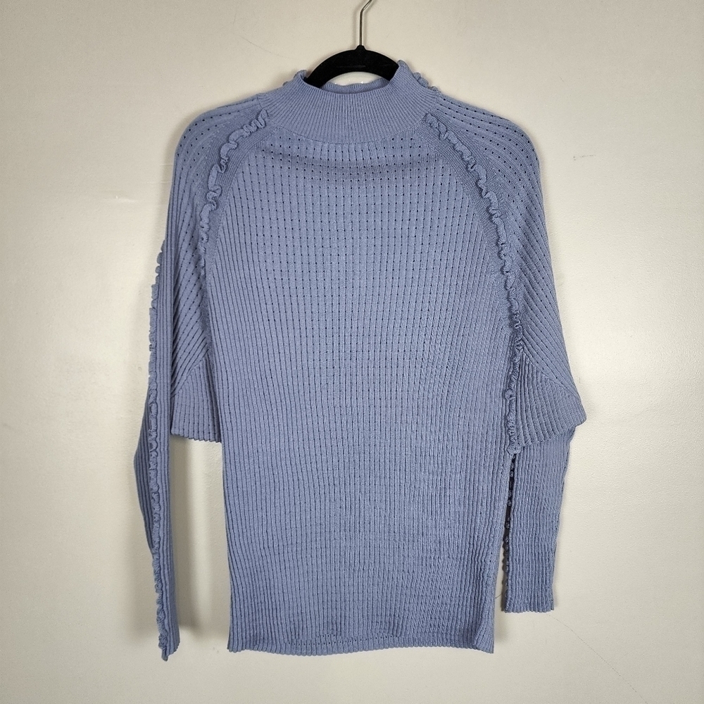 Rachel Comey blue sweater, size L, nwt